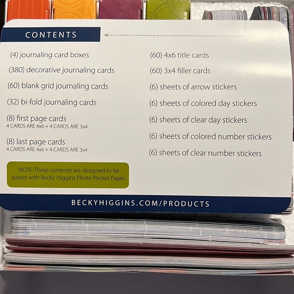 🌟NIB🌟 Project Life Core Kit - Cobalt Edition - Picture 3 of 13